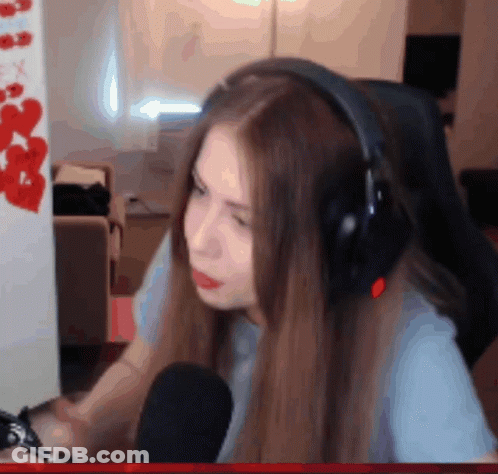 Woman With Blue Eyes In Chain Mail Armor GIF