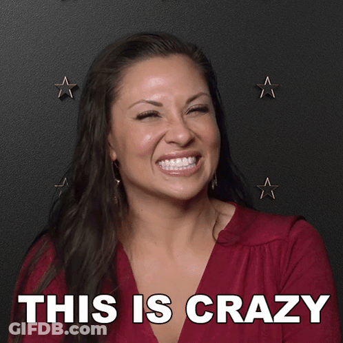 Woman With Braces Smiling This Is Crazy GIF