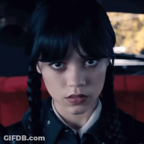 Woman With Braided Hair Close Up GIF