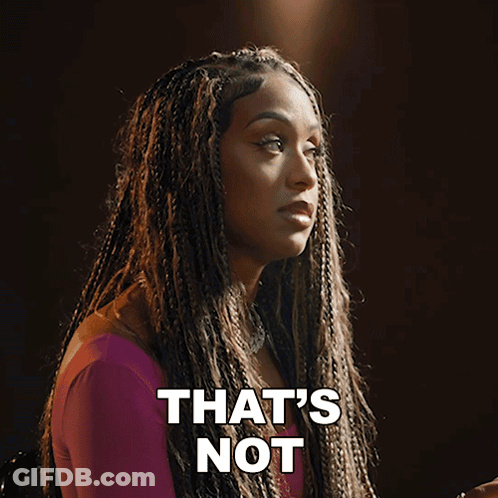 Woman With Braids Saying Always True GIF