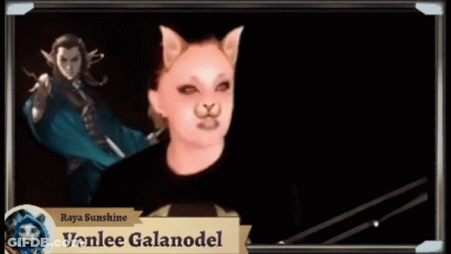 Woman With Cat Face Saying I Gotta Say Purr GIF