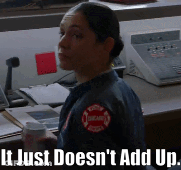 Woman With Chicago Patch Jacket At Desk GIF
