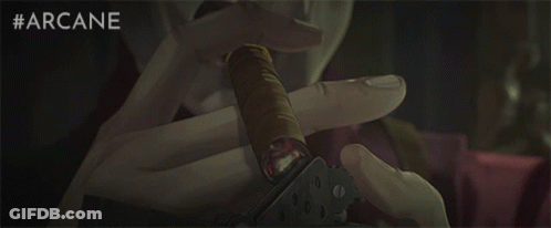 Woman With Cigarette In Mouth GIF