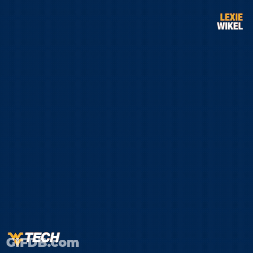 Woman With Crossed Arms On Blue Tech Background GIF