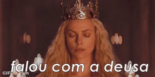 Woman With Crown Falou Com A Deusa GIF