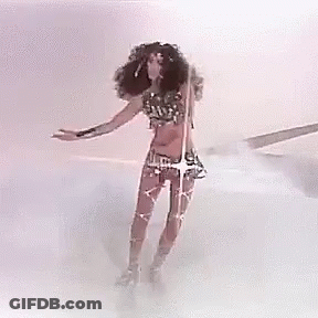 Woman With Crown In Fancy Dress GIF