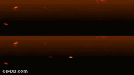Woman With Crown Next To Waterfall GIF