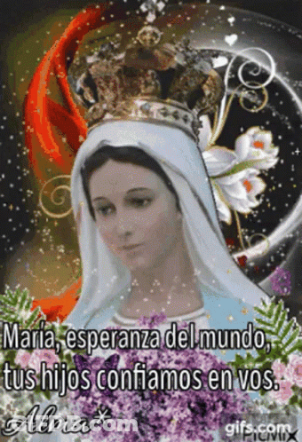 Woman With Crown Painting GIF