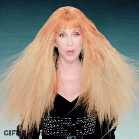 Woman With Curly Hair Saying Go Ahead Now GIF