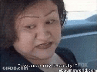 Woman With Curly Hair Saying Good Night GIF
