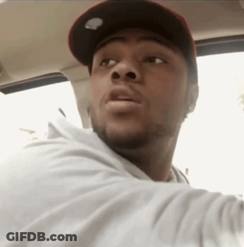Woman With Curly Hair Saying This GIF