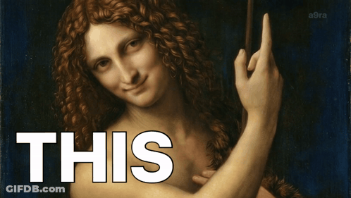 Woman With Curly Hair Saying This GIF