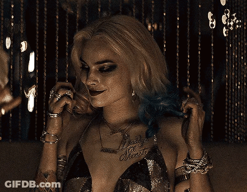 Woman With Daddy's Little Monster Tattoo GIF