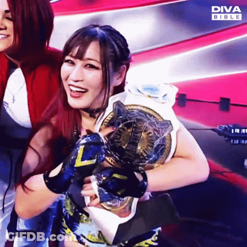 Woman With Diva Bible Logo GIF