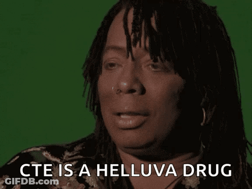 Woman With Dreadlocks And Nose Ring Says CTE Is A Helluva Drug GIF