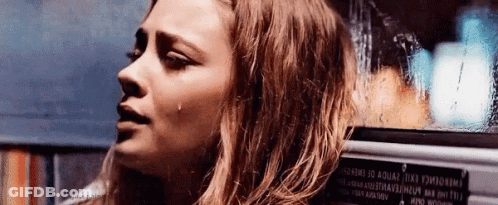 Woman With Emergency Sign GIF