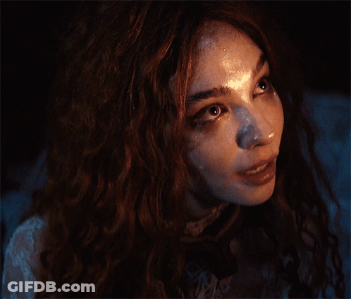 Woman With Eyes Closed GIF