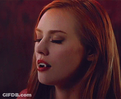 Woman With Eyes Closed And Mouth Open GIF
