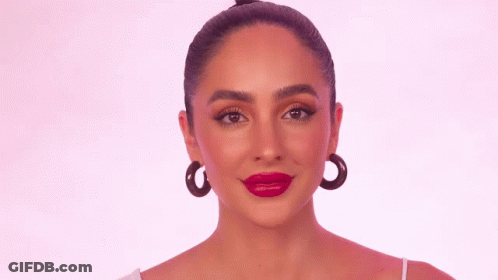 Woman With Eyes Closed And Mouth Open GIF