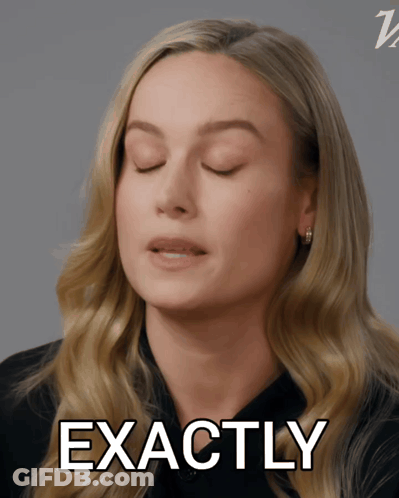 Woman With Eyes Closed Exactly GIF
