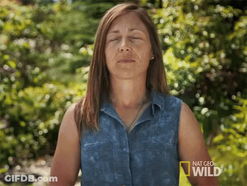 Woman With Eyes Closed National Geographic Wild GIF