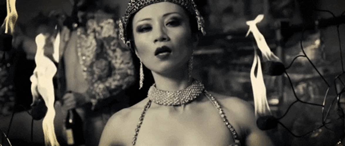 Woman With Fire GIF