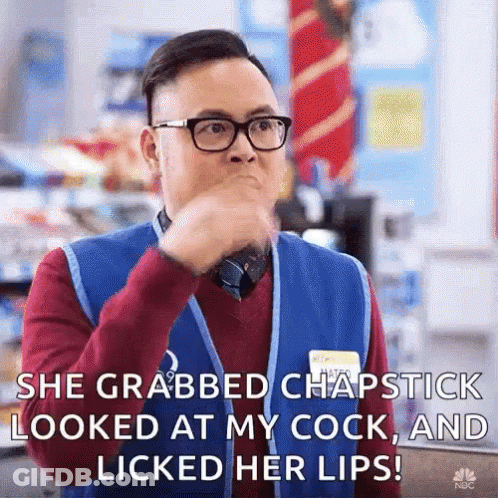 Woman With Glasses And Headphones Eating GIF