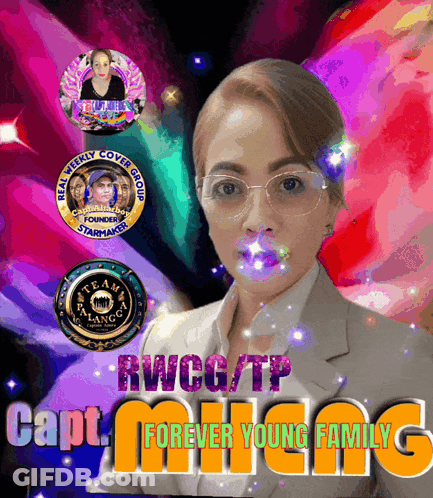 Woman With Glasses Capt Forever Young Family GIF
