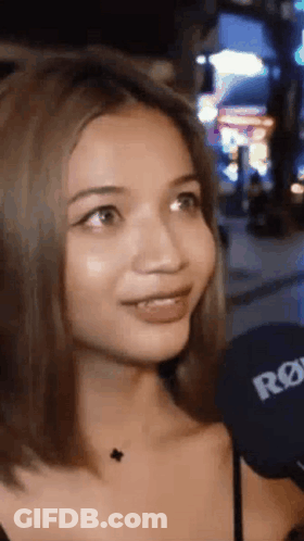 Woman With Glasses Giving Middle Finger Unload This !!! GIF