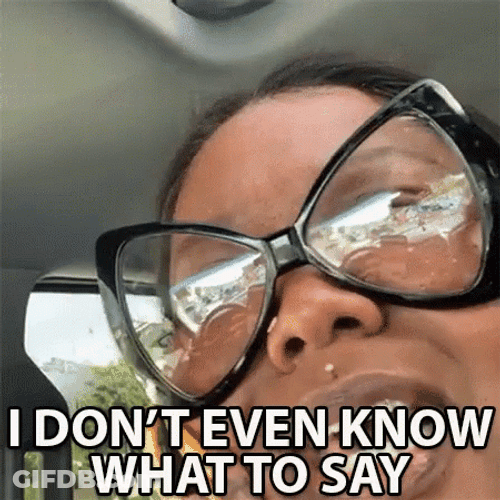Woman With Glasses No Words GIF