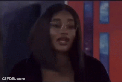 Woman With Glasses Saying I'm A Child Of God GIF
