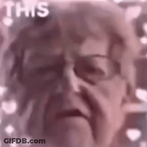 Woman With Glasses Saying This GIF