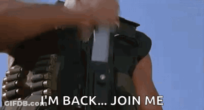 Woman With Glasses Says Guns Out GIF
