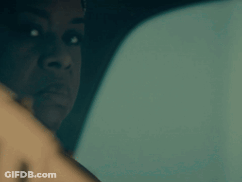 Woman With Glasses Says Let's Do This Peacock GIF