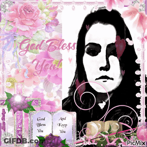 Woman With God Bless You GIF