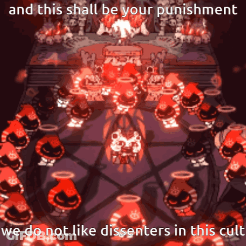 Woman With Green Hair And Glasses Says Cult GIF