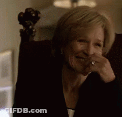 Woman With Hand On Face GIF