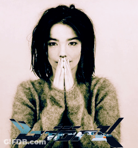Woman With Hands On Face Poster X And Z GIF
