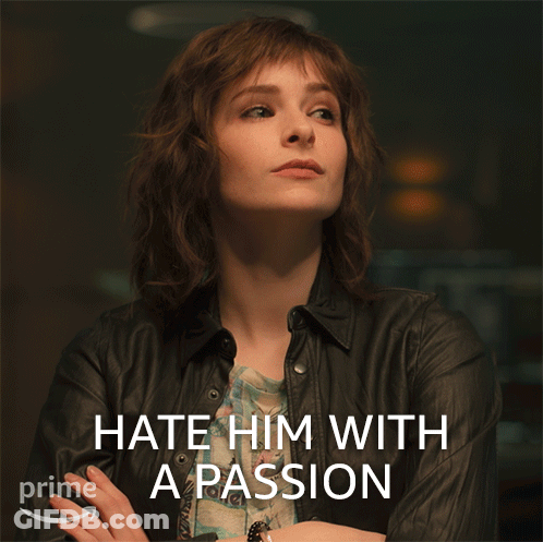 Woman With Hate Him Passion GIF