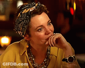 Woman With Headband And Watch Looking Left GIF