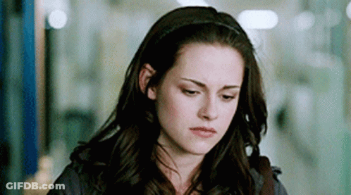 Woman With Headband Looking Sad GIF
