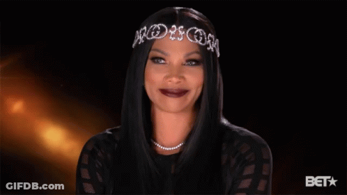 Woman With Headband Saying Look At That GIF