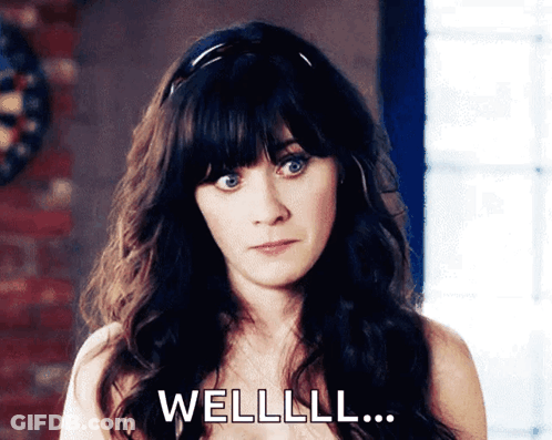 Woman With Headband Says Welllll GIF