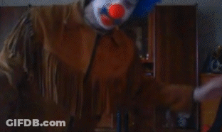 Woman With Headphones Holding Corn Dog At Mic Saying MC Love GIF