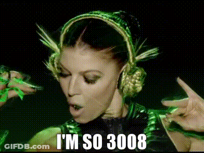 Woman With Headphones Saying I'm So 3008 GIF