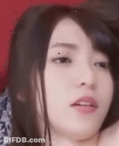 Woman With Hearts Coming Out Of Eyes GIF