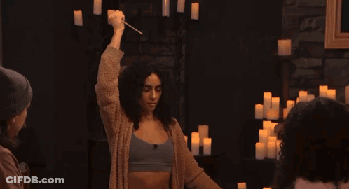 Woman With Horns Dancing GIF