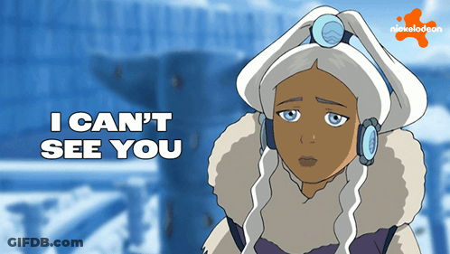 Woman With I Can't See You GIF