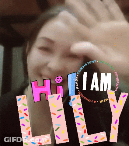 Woman With Lily GIF