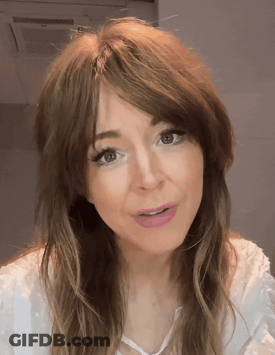 Woman With Long Brown Hair GIF